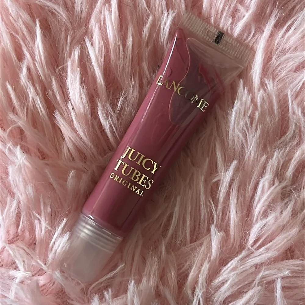Lancome 08 Tickled Pink: creamy dusty rose Full SIZE Juicy Tube Lip gloss
